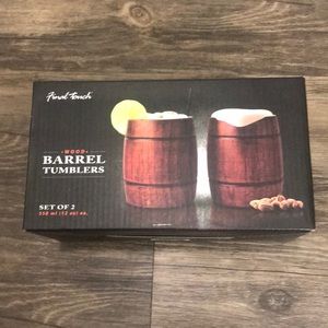 Wood Barrel Tumblers